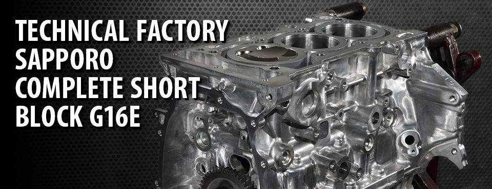 THECNICAL FACTORY SAPPORO COMPLETE SHORT BLOCK G16E
